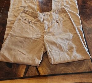Kavu Brown Linen Pants